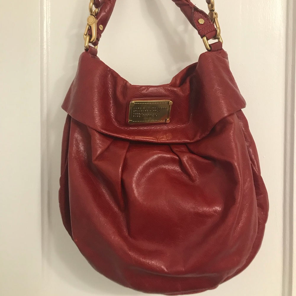 Red leather Marc by Marc Jacobs bag